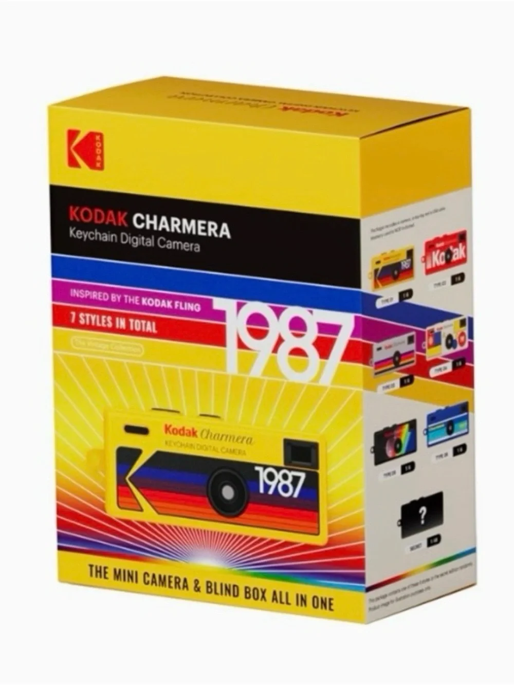 Kodak Charmera - Keychain Digital Camera - Type 2, New in Box